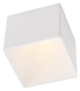The Light Group GF design Lampă de încastrat Blocky IP54 alb 2.700 K, reglabil, Alb, Camera de zi / sufragerie, Metal, Scandinavă, Luminile încastrate unghiulare
