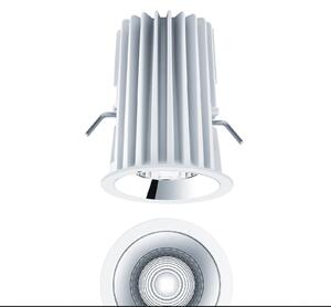 Zumtobel Diamo lampă de încastrat Bluetooth Flood 3.000 K, reglabil, Alb, Metal, Corpuri de iluminat încastrate rotunde