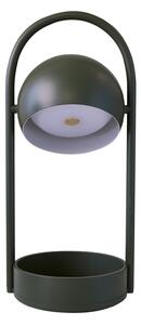 Lampă de masă FRANDSEN, Ball Portable, reglabil, Verde, Camera de zi, Metal
