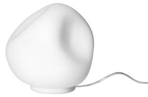 Lampă de masă Foscarini, Hoba Midi, Alb, Camera de zi, Sticlă, Design