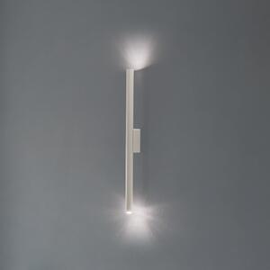 SOLLUX LIGHTING Aplică de perete Pastelo, bej, înălțime 20 cm, oțel, 2 becuri., reglabil, Bej, Camera de zi / sufragerie, Metal, Modern