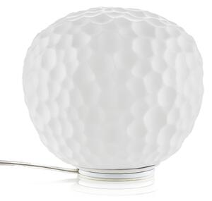 Lampă de masă Artemide, Meteorite, Alb, Camera de zi, Sticlă, Design