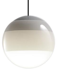 Lustră Pendul MARSET, Dipping Light, reglabil, Alb, Camera de zi, Sticlă, Design