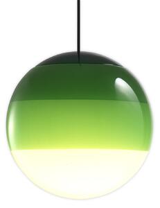 Lustră Pendul MARSET, Dipping Light, reglabil, Verde, Camera de zi, Sticlă, Design