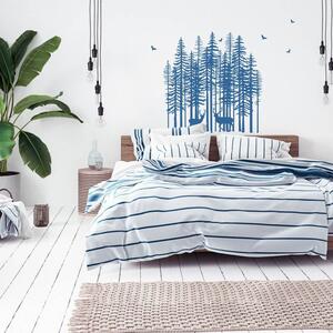 Stil scandinav - Copaci în dormitor