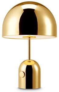 Lampă de masă Tom Dixon, Bell, reglabil, Auriu / Alamă, Camera de zi, Metal, Design
