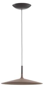 Lustră Pendul Foscarini, Aplomb Large, reglabil, Maro / Rugină, Bucătărie, Beton, Design