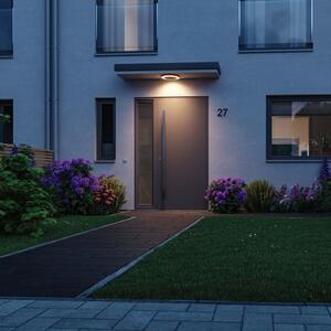 Paulmann Circula LED lumină de exterior ZigBee antracit, reglabil, Negru, Plastic, Modern