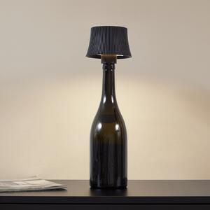 Lindby Lampa de masă cu LED-uri și baterie Linor, negru, USB, dimmer tactil, reglabil, Negru, Camera de zi / sufragerie, Metal, Modern