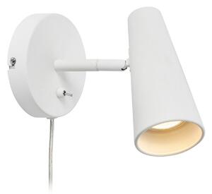 Lampă de perete Markslöjd, Crest, reglabil, Alb, Camera de zi, Metal, Modern