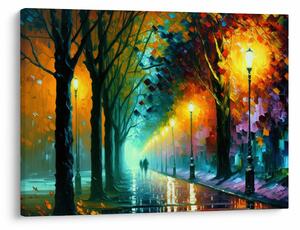 Tablou - Plimbare de noapte (70x50 cm)