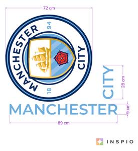 Autocolant de perete Clubul de fotbal Manchester City