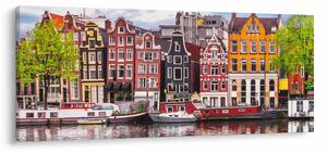 Tablou - Amsterdam, case de dans (120x50 cm)