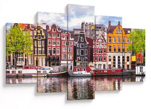 Tablou - Amsterdam, case de dans (150x105 cm)