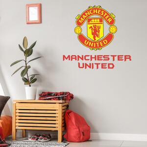 Autocolant de perete a Clubului de fotbal Manchester United