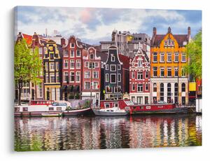 Tablou - Amsterdam, case de dans (70x50 cm)