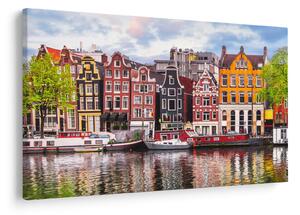 Tablou - Amsterdam, case de dans (90x60 cm)