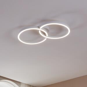 EGLO Armandolo LED plafonieră LED, alb, lungime 67 cm, CCT, RGB, reglabil, Alb, Camera de zi / sufragerie, Aluminiu, Modern