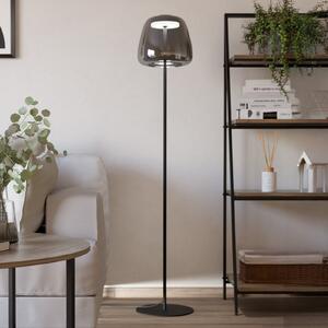 EGLO connect Lampadar LED Alfero-Z, RGB, CCT, negru, reglabil, Negru, Camera de zi / sufragerie, Metal, Modern