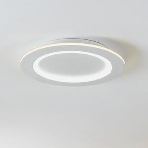 EGLO connect plafonieră LED Padrogiano-Z, Ø 45 cm, alb, reglabil, Alb, Camera de zi / sufragerie, Metal, Modern
