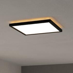 EGLO connect plafonieră LED Rovito-Z, negru, 29 x cm, reglabil, Negru, Camera de zi / sufragerie, Plastic