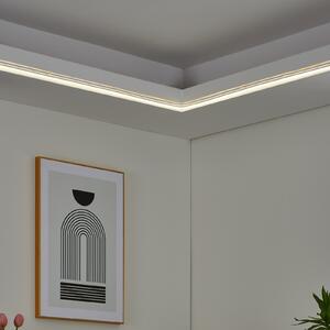 EGLO connect Bandă LED Neon Stripe-Z, 3 M., RGB, CCT, alb, reglabil, Alb, Camera de zi / sufragerie, Plastic, Modern
