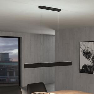 EGLO connect Lampă suspendată LED Andreas-Z, negru, oțel, reglabil, Negru, Camera de zi / sufragerie, Metal, Modern