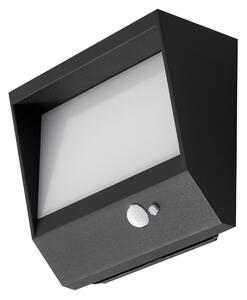 Lampă de Exterior Lucande, Dava, Negru, Balcon, Aluminiu, Modern