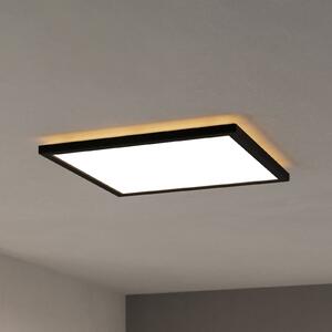 EGLO connect plafonieră LED Rovito-Z, negru, 39 x cm, reglabil, Negru, Camera de zi / sufragerie, Plastic