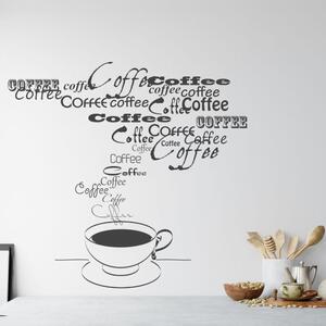 Autocolant de perete - Cafea