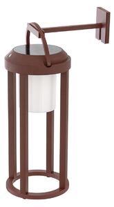 Lampă de Exterior Lucande, Tilena, reglabil, Maro / Rugină, Balcon, Aluminiu, Modern