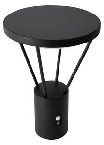 Lampă de Exterior Lucande, Elario, Negru, Terasă, Aluminiu, Modern