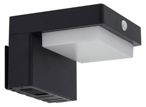 Lămpi de exterior Lindby, Eleazar, Negru, Balcon, Aluminiu, Modern