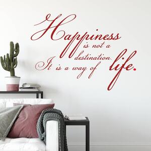 Autocolant de perete - Happiness