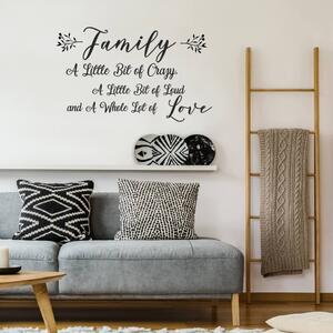 Autocolante pentru perete - Family and love