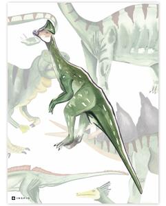 Picturi de perete în camera pentru copii - Dinozaur