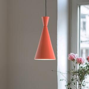 Opviq Lampă suspendată Tom, portocaliu, metal, Ø 19 cm, E27, reglabil, Portocaliu, Camera de zi / sufragerie, Metal, Viața tânără