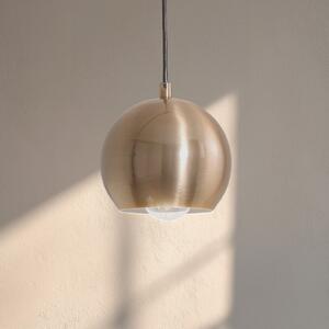 Opviq Lampa suspendată Berceste 9201, Ø 15 cm, auriu, fier, E27, reglabil, Auriu / Alamă, Camera de zi / sufragerie, Metal