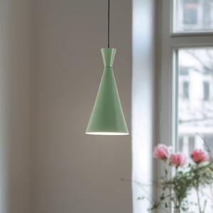 Opviq Lampa suspendată Tom, verde mentă, metal, Ø 19 cm, E27, reglabil, Verde, Camera de zi / sufragerie, Metal, Viața tânără