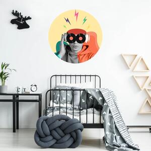 INSPIO-Autocolant textil - Autocolante pentru perete pentru adolescenți, din fotografia ta