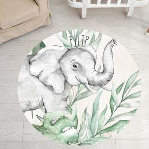 Covor camera copii - Elefant SAFARI
