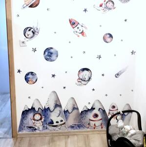 Stickere Perete - Astronauți și Spațiu pentru Băieți
