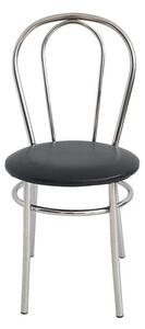 Scaun dining, Lunex Thonet, negru