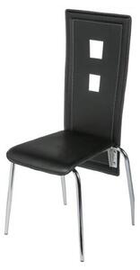 Scaun dining, Lunex DC 362, Negru