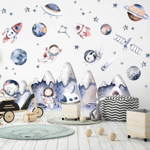 Stickere Perete - Astronauți și Spațiu pentru Băieți