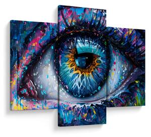 Tablou - Pictura ochilor (90x60 cm)