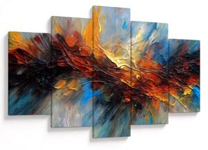 Tablou - Textura culorii (150x105 cm)