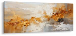 Tablou - Textura aurie (120x50 cm)