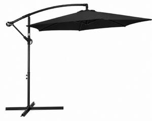 Umbrela de gradina ELVARO reglabila, neagra