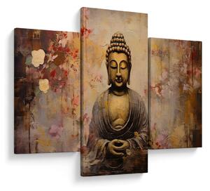 Tablou - Buddha, pictură (90x60 cm)